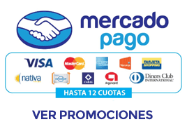 Logos de Medios de Pago: Mercado Pago y tarjetas