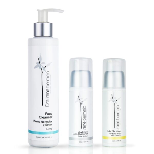 Set facial piel +40