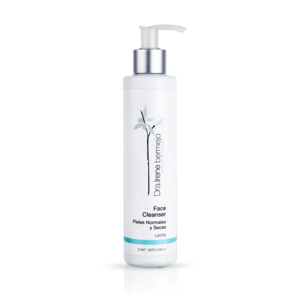 Leche desmaquillante para pieles secas y normales - Face Cleanser - 200 gr.
