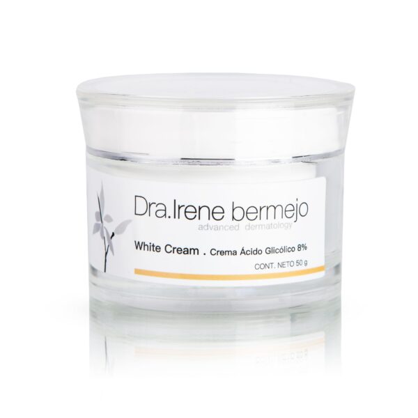 Crema para rostro con ácido glicólico al 8% - 50 gr.